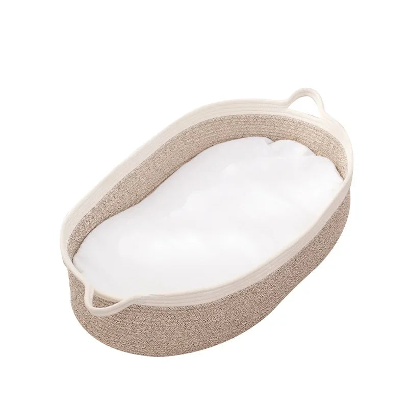 Cesta de Algodón para Bebé Recién Nacido - Ideal para Cambiar Pañales